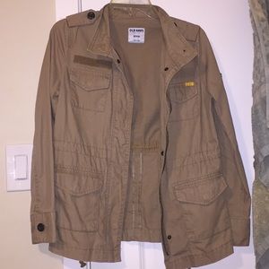 BROWNISH BEIGE UTILITY JACKET!